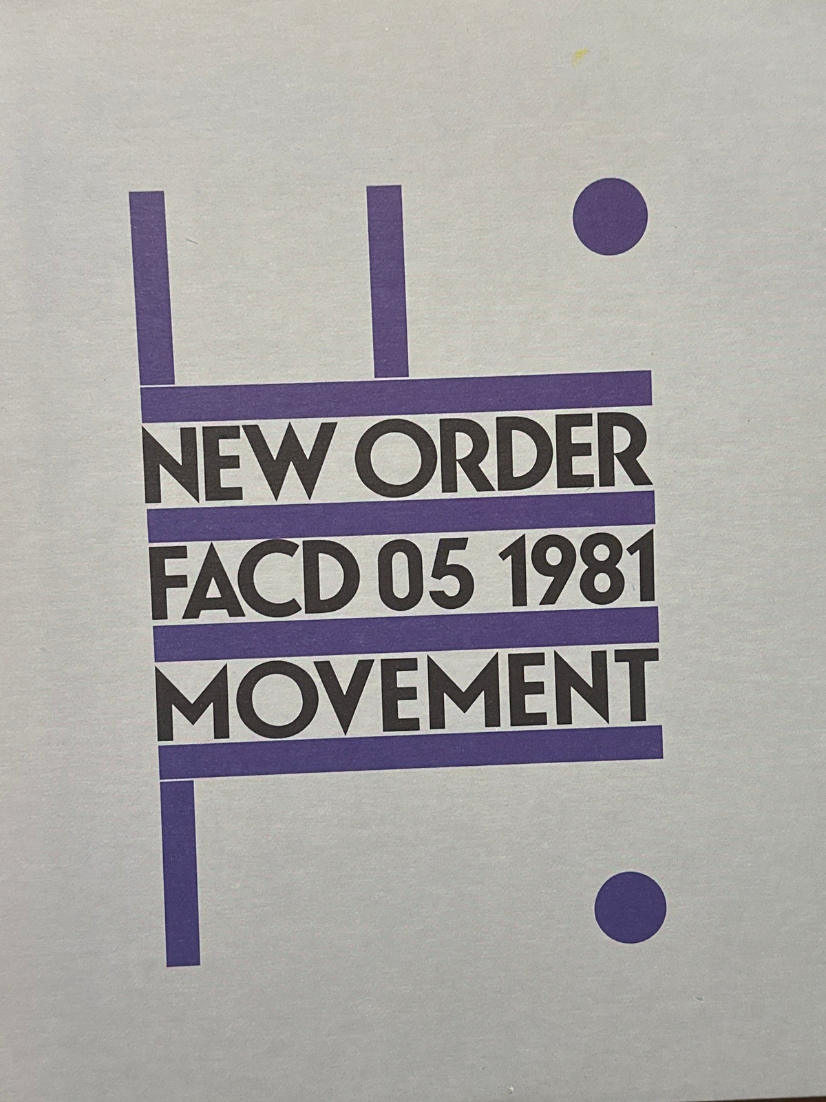 New Order-Movement Canadian Release